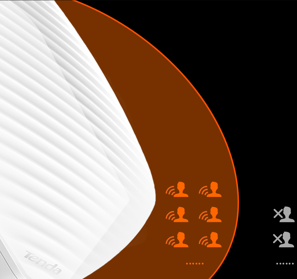 Точка за достъп Tenda i9 AP, 300Mbps, 2.4GHz(300Mbps), Wireless N, 1x LAN 10/100, 2x 4dBi вътрешни антени, бял - характеристика 4
