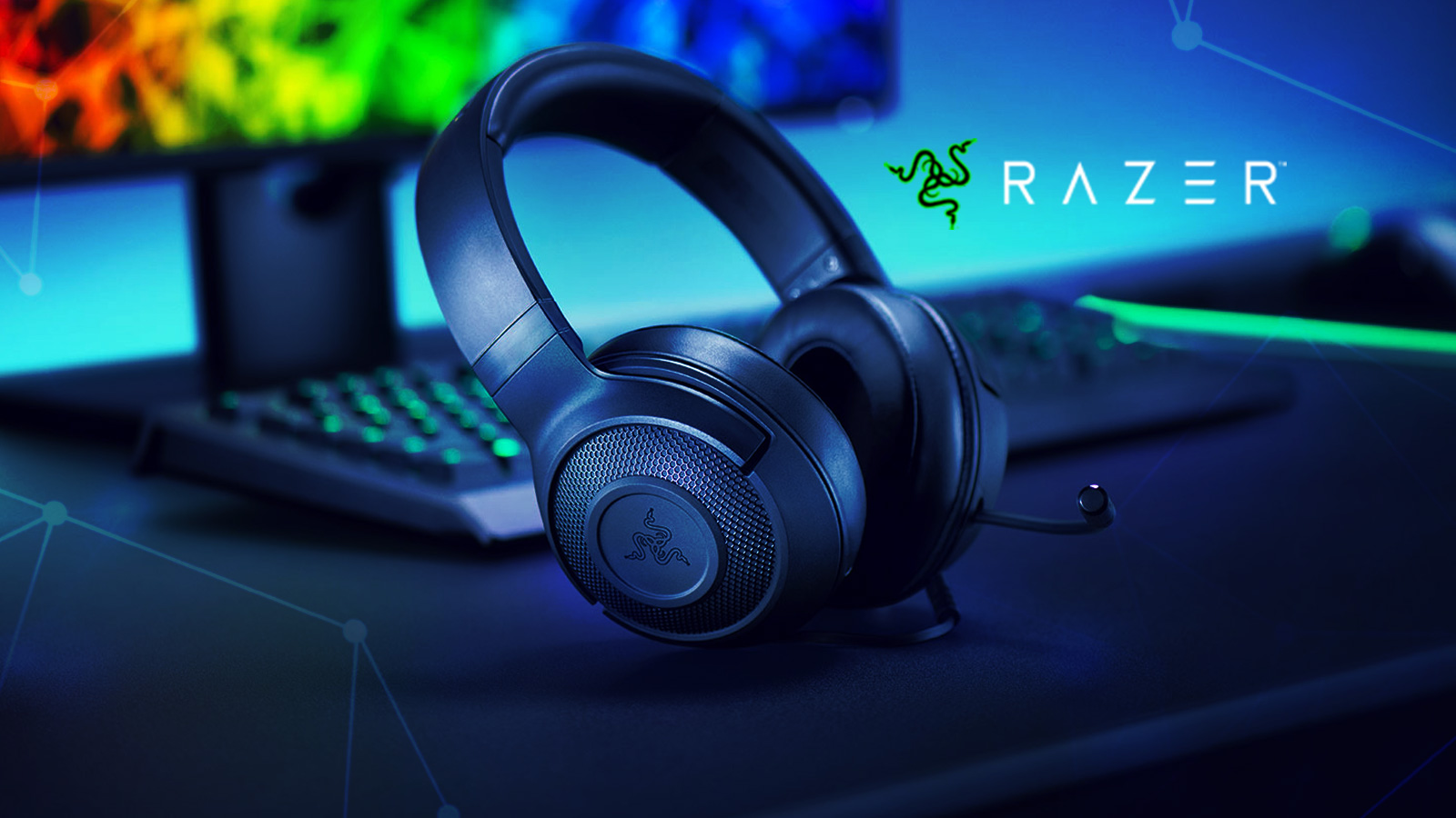 Гейминг слушалки Razer Kraken X - console