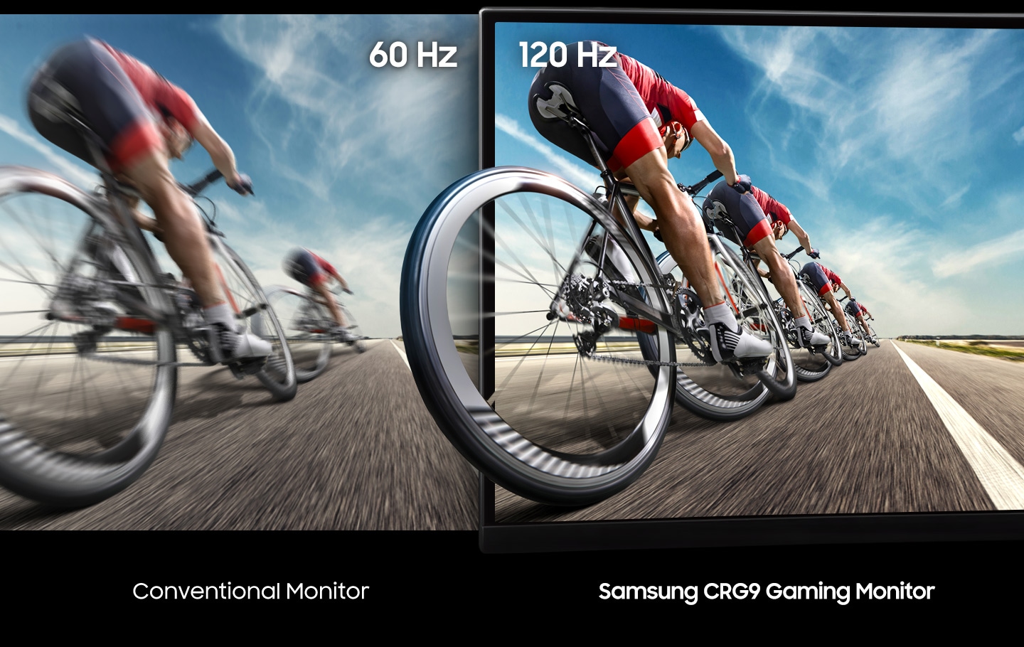 Монитор Samsung LC49RG90SSUX, 48.8" (123.95cm) VA панел, 120Hz, Super Ultra Wide WQHD, 4ms, 1000cd/m2, DisplayPort, HDMI - характеристика 5