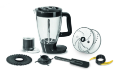 Кухненски робот Tefal DO821838, 1000W, 1.5 л. капацитет, система EasyLock, технология PowelixLife, черен - характеристика 4