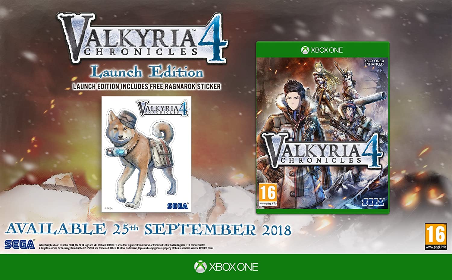 Valkyria Chronicles 4 Launch Edition (Nintendo Switch)