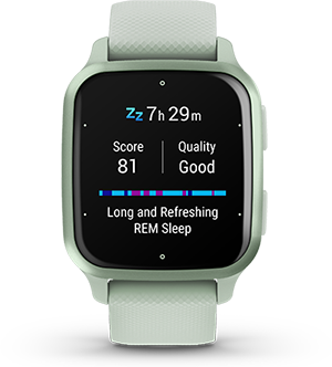 Смарт часовник Garmin Venu Sq 2 Shadow Grey, 1.41" (35.9 мм), AMOLED дисплей, до 11 дни време на работа, Bluetooth, пулсомер, следене на съня, крачкомер, GPS, функции за бягане, тъмносив - характеристика 7