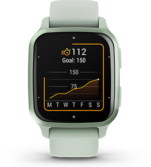 Смарт часовник Garmin Venu Sq 2 Shadow Grey, 1.41" (35.9 мм), AMOLED дисплей, до 11 дни време на работа, Bluetooth, пулсомер, следене на съня, крачкомер, GPS, функции за бягане, тъмносив - характеристика 22