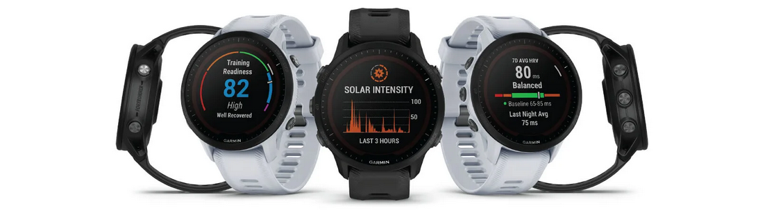 Смарт часовник Garmin Forerunner 955 Solar Black, соларен, 1.3" (33mm), MIP дисплей, до 15 дни време на работа, слънчево зареждане, GPS, пулсомер, Bluetooth, Wi-Fi, крачкомер, фитнес профили, функции за голф, черен - характеристика 7