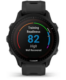 Смарт часовник Garmin Forerunner 955 Solar Black, соларен, 1.3" (33mm), MIP дисплей, до 15 дни време на работа, слънчево зареждане, GPS, пулсомер, Bluetooth, Wi-Fi, крачкомер, фитнес профили, функции за голф, черен - характеристика 9