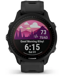 Смарт часовник Garmin Forerunner 955 Solar Black, соларен, 1.3" (33mm), MIP дисплей, до 15 дни време на работа, слънчево зареждане, GPS, пулсомер, Bluetooth, Wi-Fi, крачкомер, фитнес профили, функции за голф, черен - характеристика 10