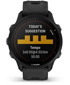 Смарт часовник Garmin Forerunner 955 Solar Black, соларен, 1.3" (33mm), MIP дисплей, до 15 дни време на работа, слънчево зареждане, GPS, пулсомер, Bluetooth, Wi-Fi, крачкомер, фитнес профили, функции за голф, черен - характеристика 13