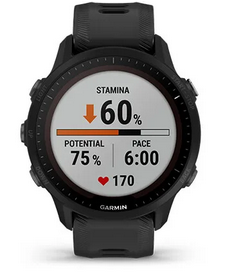 Смарт часовник Garmin Forerunner 955 Solar Black, соларен, 1.3" (33mm), MIP дисплей, до 15 дни време на работа, слънчево зареждане, GPS, пулсомер, Bluetooth, Wi-Fi, крачкомер, фитнес профили, функции за голф, черен - характеристика 16