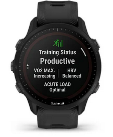 Смарт часовник Garmin Forerunner 955 Solar Black, соларен, 1.3" (33mm), MIP дисплей, до 15 дни време на работа, слънчево зареждане, GPS, пулсомер, Bluetooth, Wi-Fi, крачкомер, фитнес профили, функции за голф, черен - характеристика 18