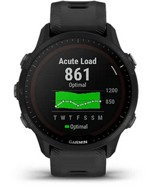Смарт часовник Garmin Forerunner 955 Solar Black, соларен, 1.3" (33mm), MIP дисплей, до 15 дни време на работа, слънчево зареждане, GPS, пулсомер, Bluetooth, Wi-Fi, крачкомер, фитнес профили, функции за голф, черен - характеристика 19