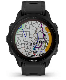 Смарт часовник Garmin Forerunner 955 Solar Black, соларен, 1.3" (33mm), MIP дисплей, до 15 дни време на работа, слънчево зареждане, GPS, пулсомер, Bluetooth, Wi-Fi, крачкомер, фитнес профили, функции за голф, черен - характеристика 29