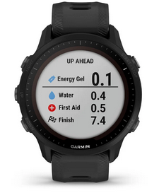 Смарт часовник Garmin Forerunner 955 Solar Black, соларен, 1.3" (33mm), MIP дисплей, до 15 дни време на работа, слънчево зареждане, GPS, пулсомер, Bluetooth, Wi-Fi, крачкомер, фитнес профили, функции за голф, черен - характеристика 33