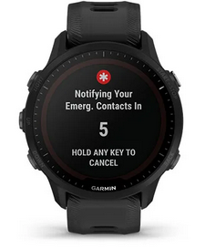 Смарт часовник Garmin Forerunner 955 Solar Black, соларен, 1.3" (33mm), MIP дисплей, до 15 дни време на работа, слънчево зареждане, GPS, пулсомер, Bluetooth, Wi-Fi, крачкомер, фитнес профили, функции за голф, черен - характеристика 35