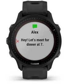 Смарт часовник Garmin Forerunner 955 Solar Black, соларен, 1.3" (33mm), MIP дисплей, до 15 дни време на работа, слънчево зареждане, GPS, пулсомер, Bluetooth, Wi-Fi, крачкомер, фитнес профили, функции за голф, черен - характеристика 47