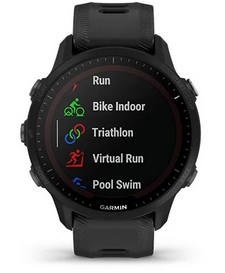 Смарт часовник Garmin Forerunner 955 Solar Black, соларен, 1.3" (33mm), MIP дисплей, до 15 дни време на работа, слънчево зареждане, GPS, пулсомер, Bluetooth, Wi-Fi, крачкомер, фитнес профили, функции за голф, черен - характеристика 26