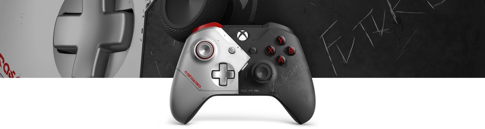 Геймпад Microsoft Wireless Controller - Cyberpunk 2077 Limited Edition, за Xbox One, Wireless, сребрист/черен - характеристика 1