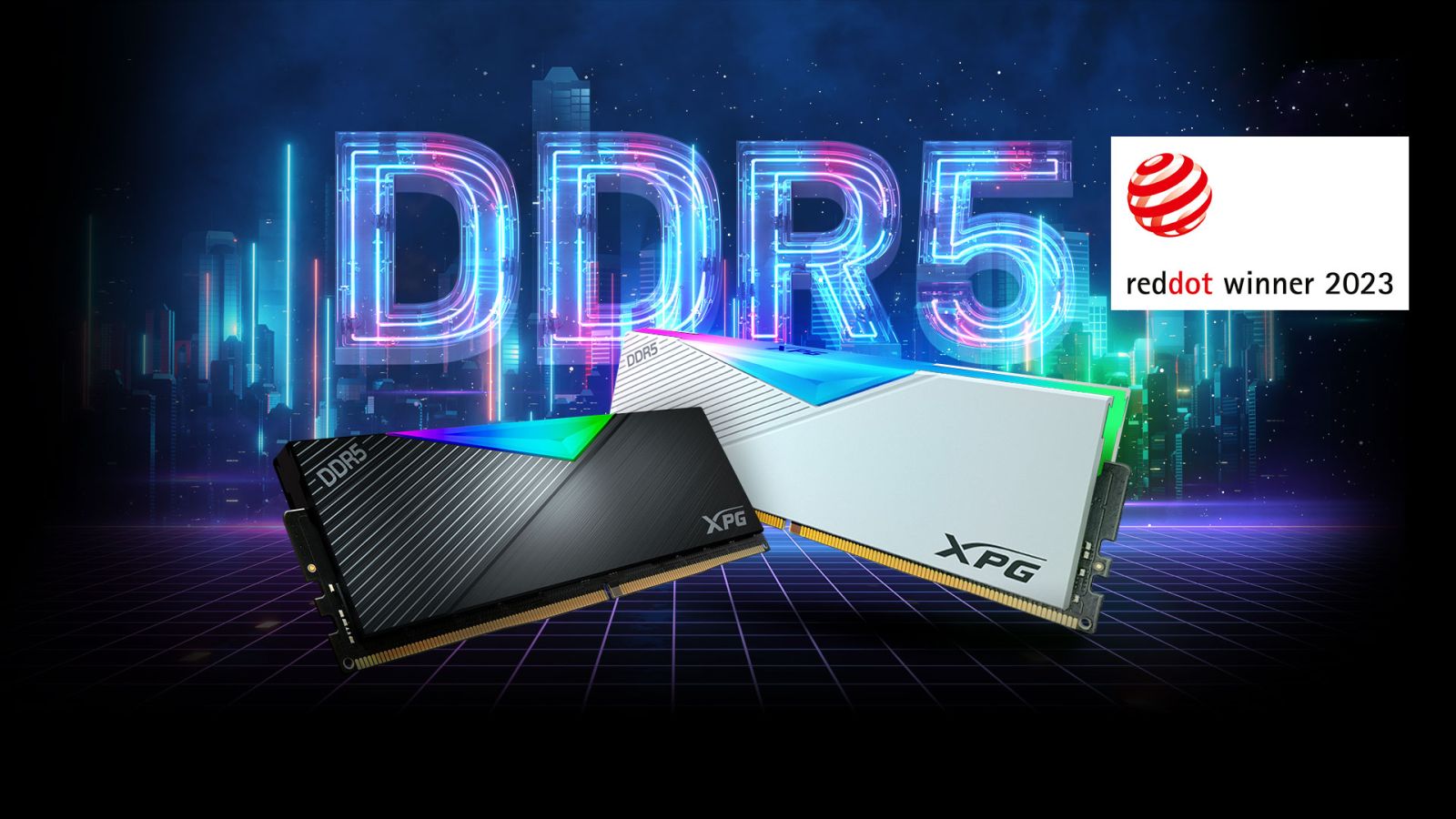 Памет 32GB (2x16GB) DDR5 6000MT/s, A-Data XPG Lancer RGB, AX5U6000C3016G-DCLARBK, 1.35V - характеристика 1