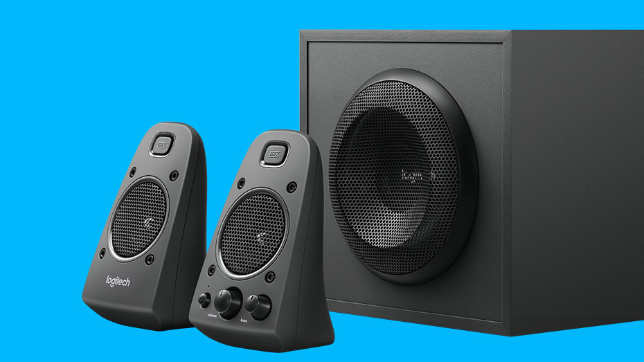 Тонколони Logitech Z625 THX (Разопакован продукт), 2.1, 200W (2x 35W + 1x 130W), AUX, 3,5mm jack, RCA, черни - характеристика 2