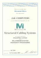 Brand Rex Installer 2001