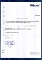 Artronic Distributorship