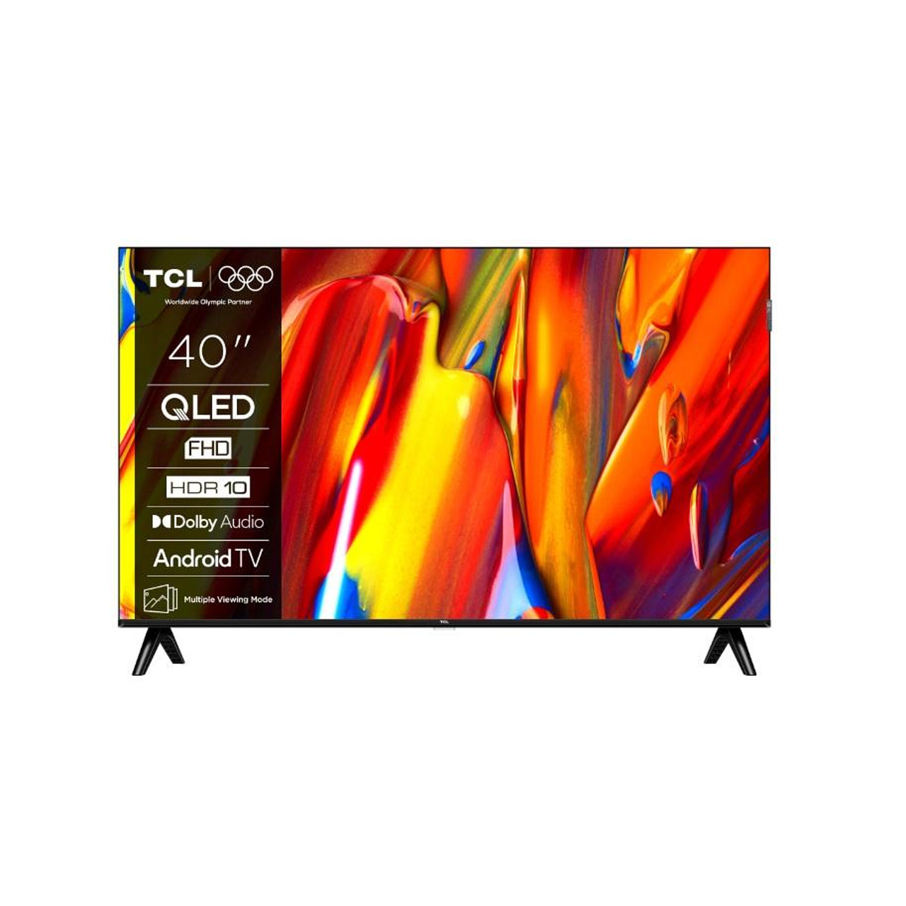 Телевизор TCL 40V5C , 100 см, 1920x1080 FULL HD , 40 inch, Android , QLED                                                                                                                      