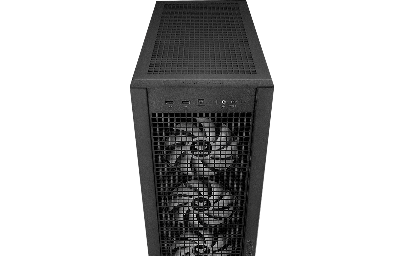 Кутия за компютър ASUS GT302 TUF GAMING MID TOWER ARGB Negru TUF GAMING GT302 TG ARGB BLACK