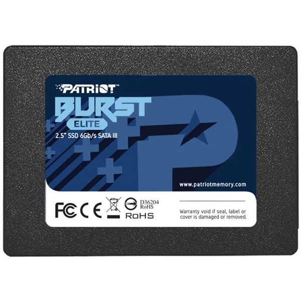 SSD 240GB Patriot Burst, 2.5",SATA 3-used