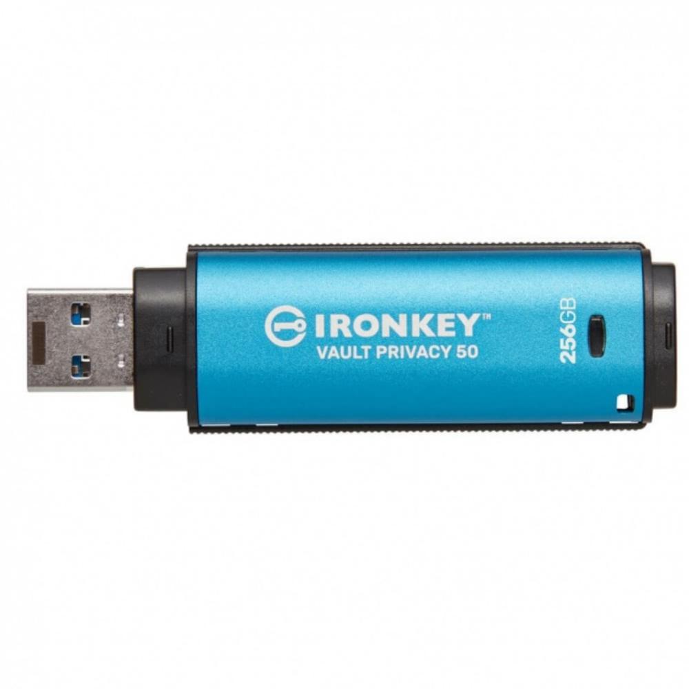Kingston 256GB IronKey Vault Privacy 50 AES-256 FIPS-19 (IKVP50/256GB) (KINIKVP50-256GB)