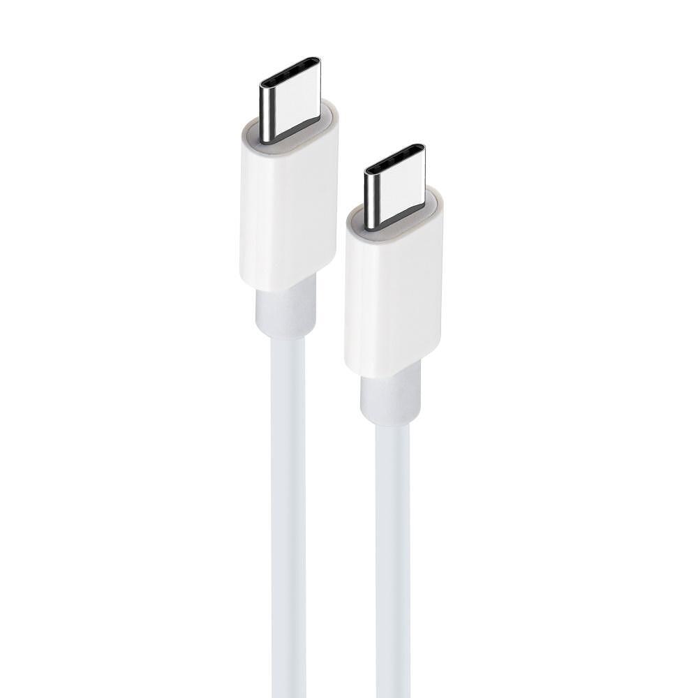 Maxlife MXUC-05 кабел USB-C - USB-C 1,0 m 60W, бял