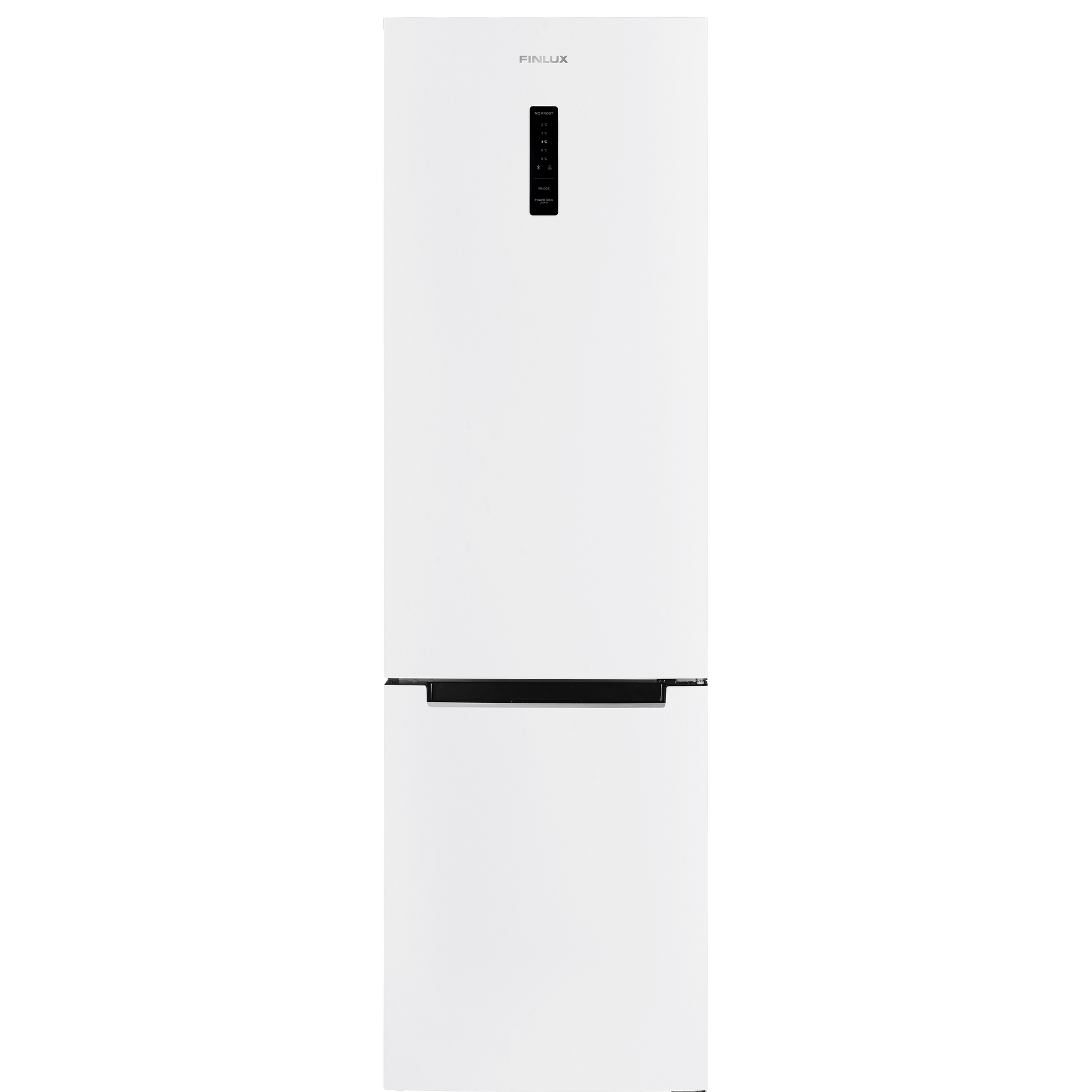Хладилник с фризер Finlux FBN391DWH*** , 326 l, E , No Frost , Бял