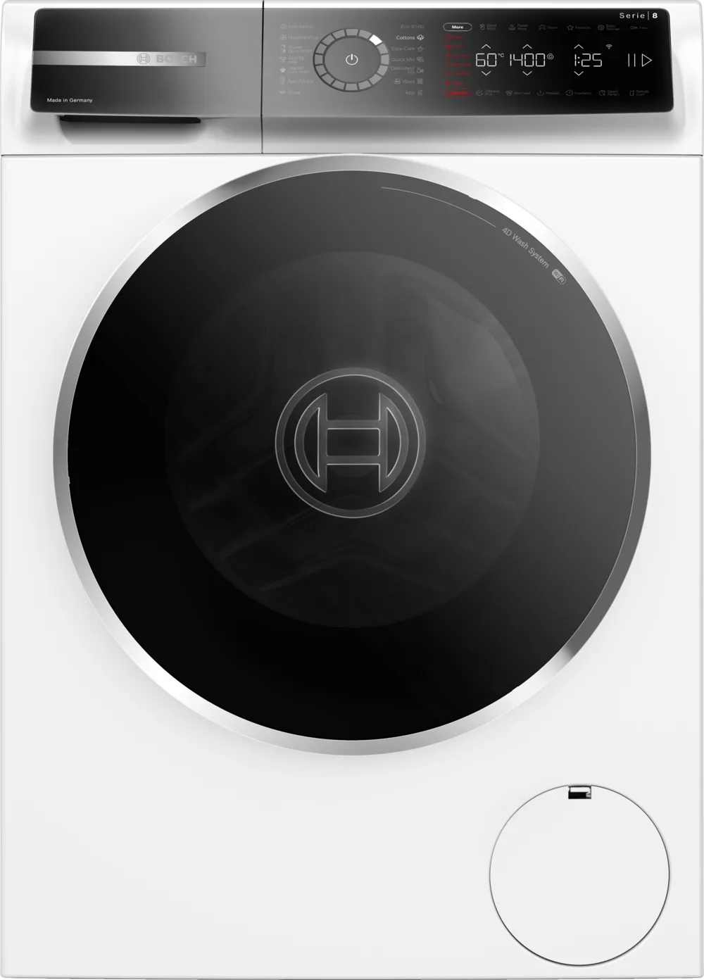 Пералня Bosch WGB25402BY , 1400 об./мин., 10.00 kg, A , Бял