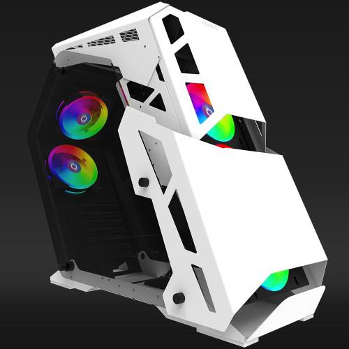 Кутия за компютър AQIIRS PROCYON MID TOWER CASE TYPE: MID Tower Materials: Tempered Glass (Left & Right Side Panel) 