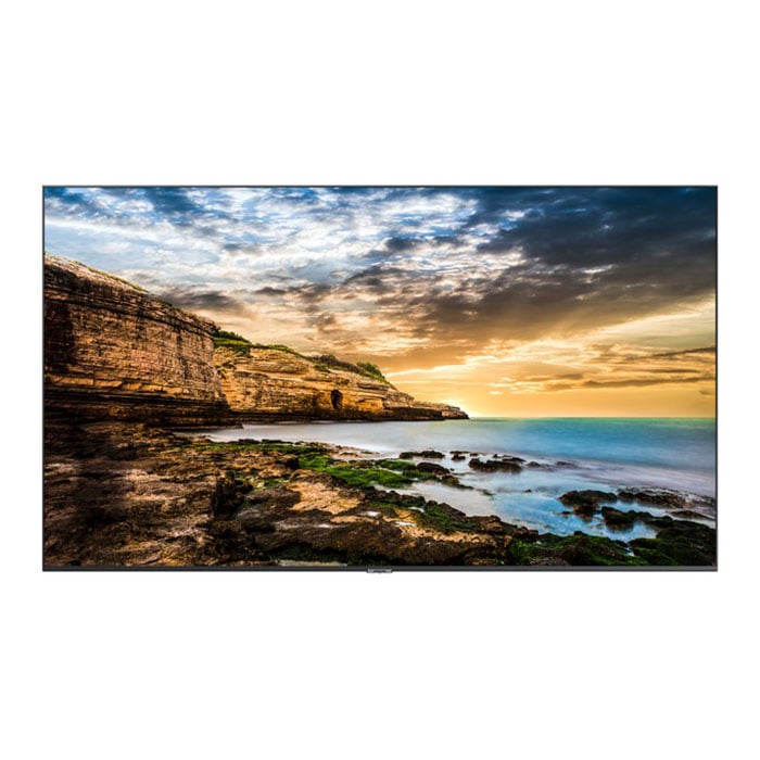 Професионален дисплей Samsung QE55T, 55'', Ultra HD, 16/7, 300 cd/m2, 6.5 ms