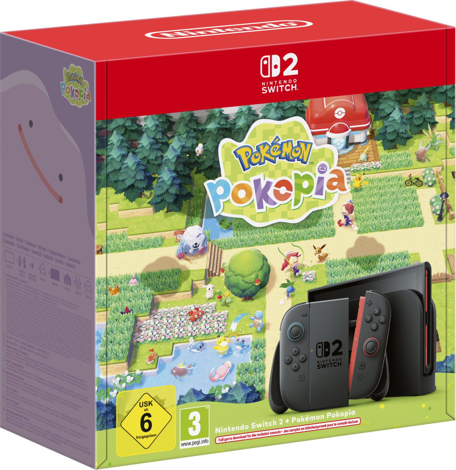 Конзола Nintendo Switch 2 + Pokemon Pokopia Bundle