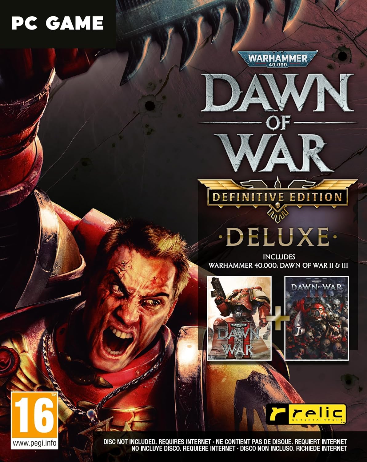 Warhammer 40,000: Dawn of War - Definitive Edition, Deluxe (PC) - Код в кутия