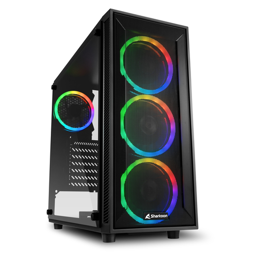 Кутия за компютър Sharkoon TG4M RGB