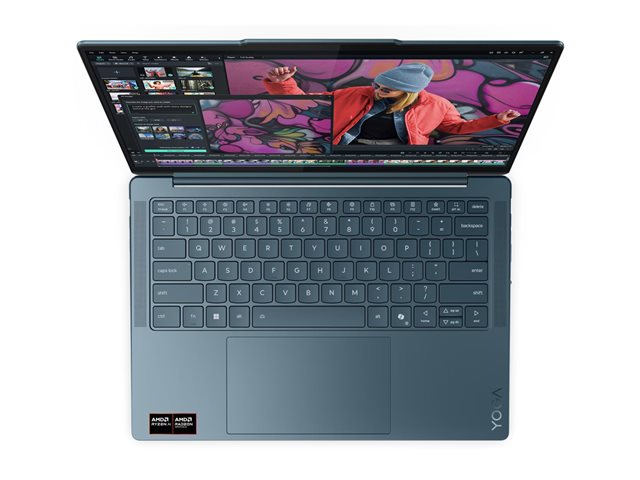 LENOVO Yoga Slim 7 AMD Ryzen AI 7 345 14inch WUXGA OLED 16GB DDR5 512GB PCIe NoOS Luna Grey 3y