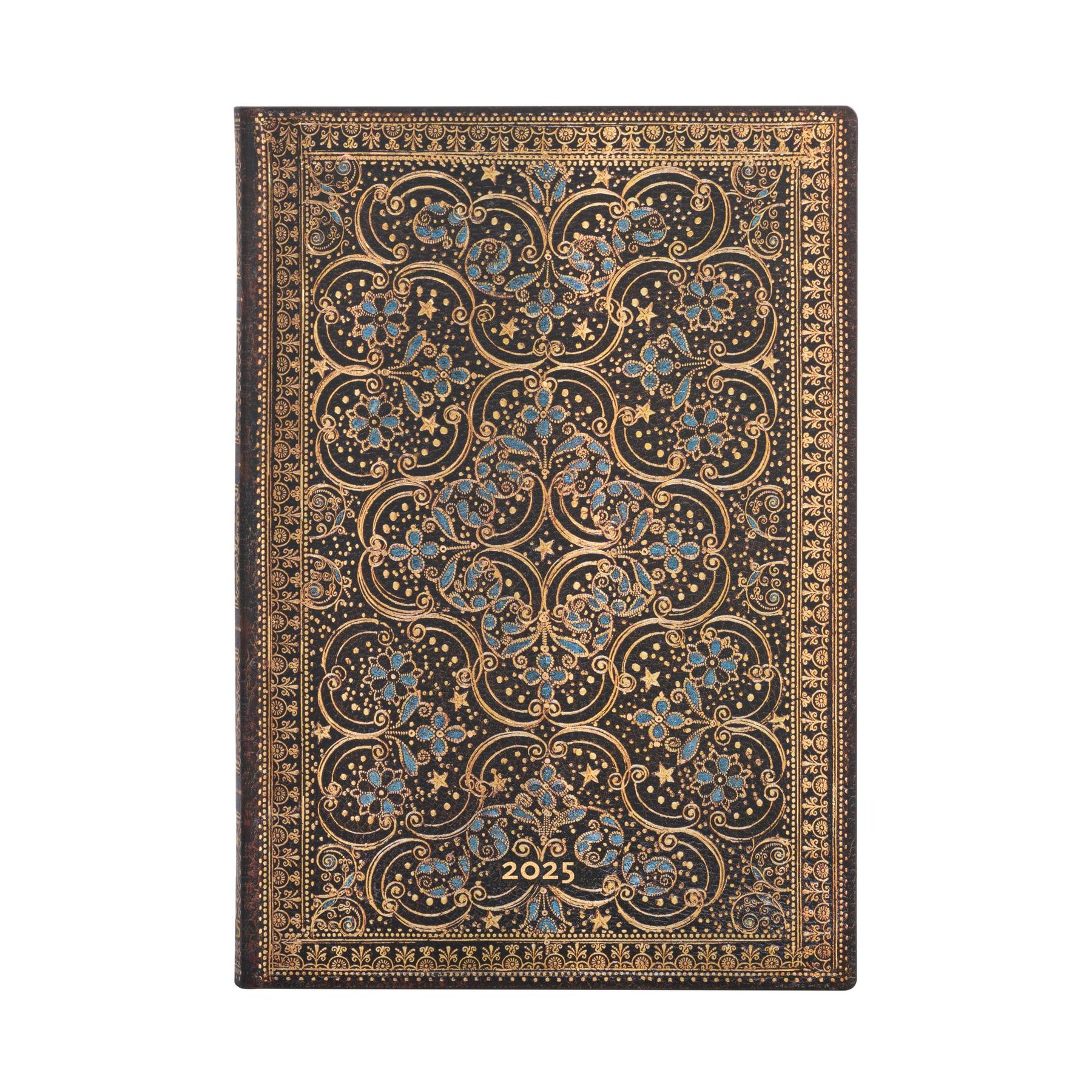 Paperblanks Планер Restoration, Midi, хоризонтален, мека корица, 88 листа, за 2025 година