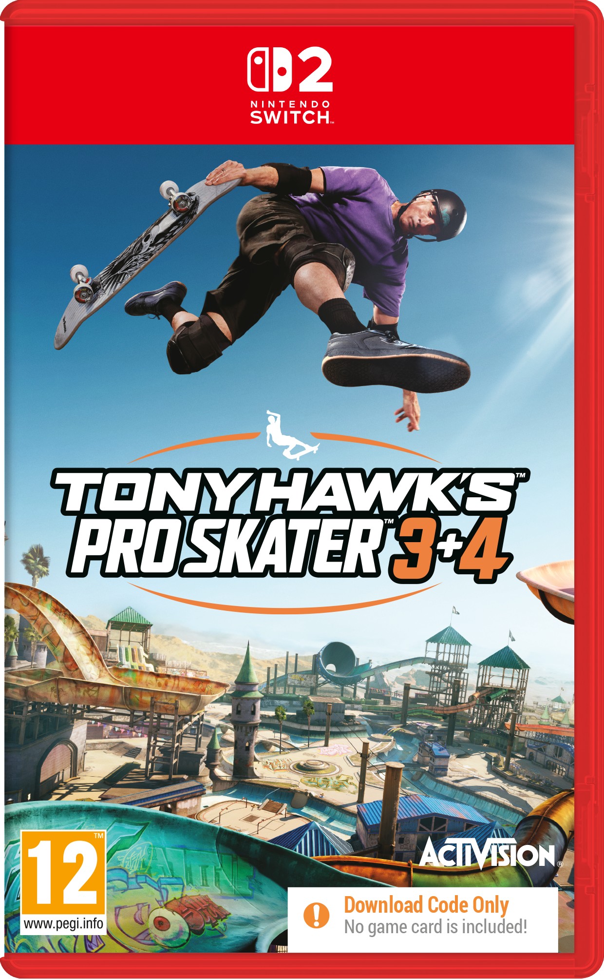 Tony Hawk's Pro Skater 3 + 4 - Код в кутия (Nintendo Switch 2)