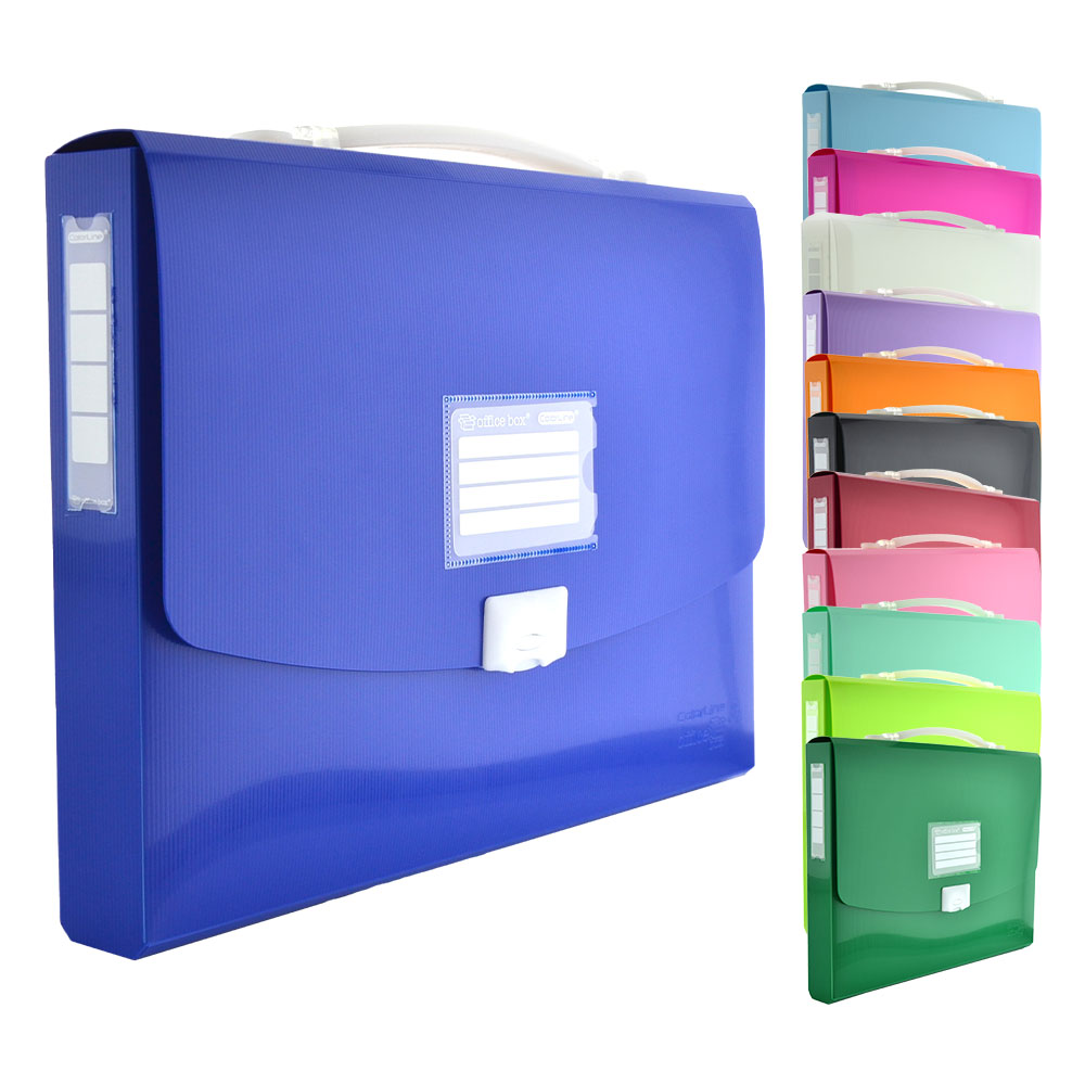 Чанта PVC OfBox Colorline A4+