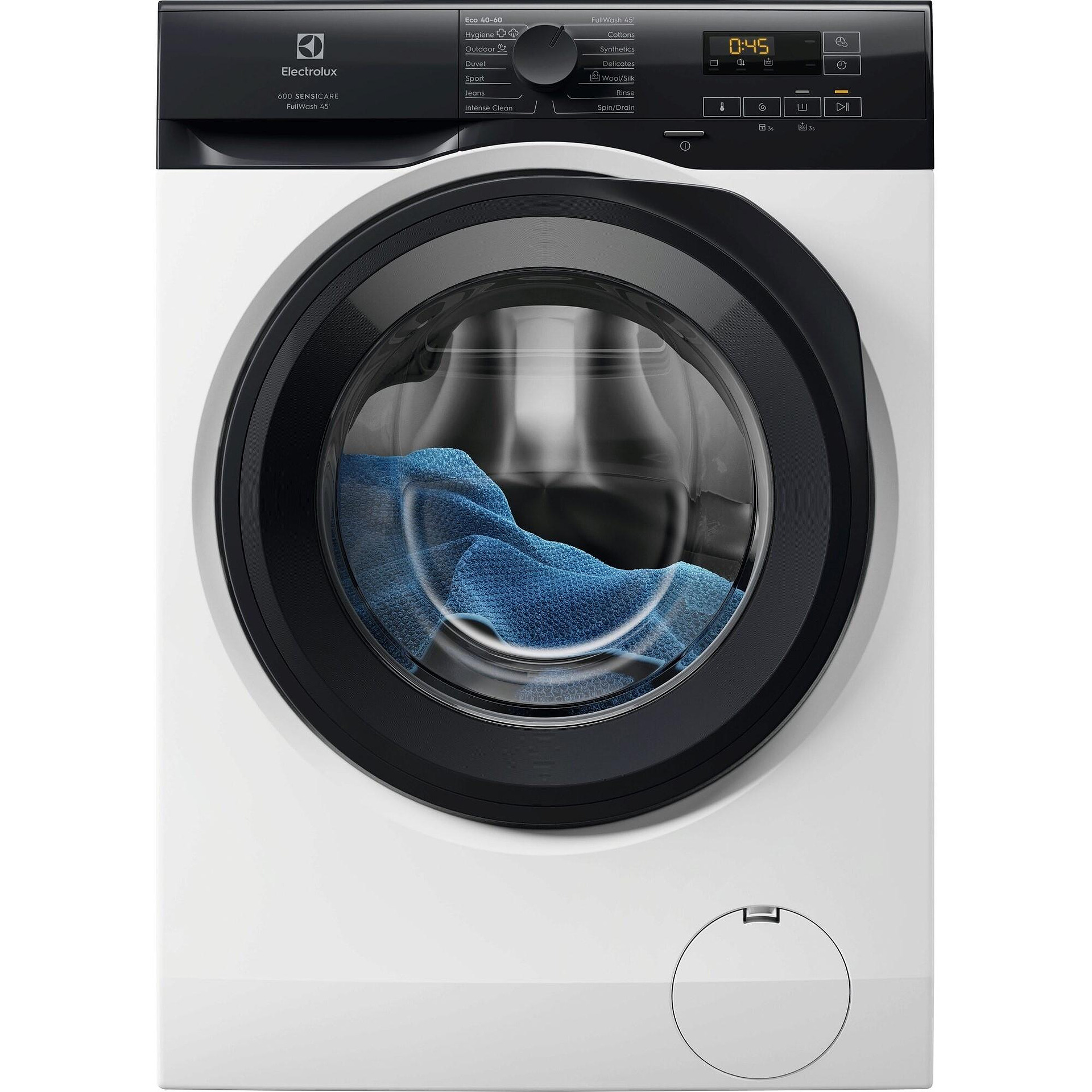 Пералня Electrolux EW6F8482E , 1400 об./мин., 8.00 kg, A , Бял