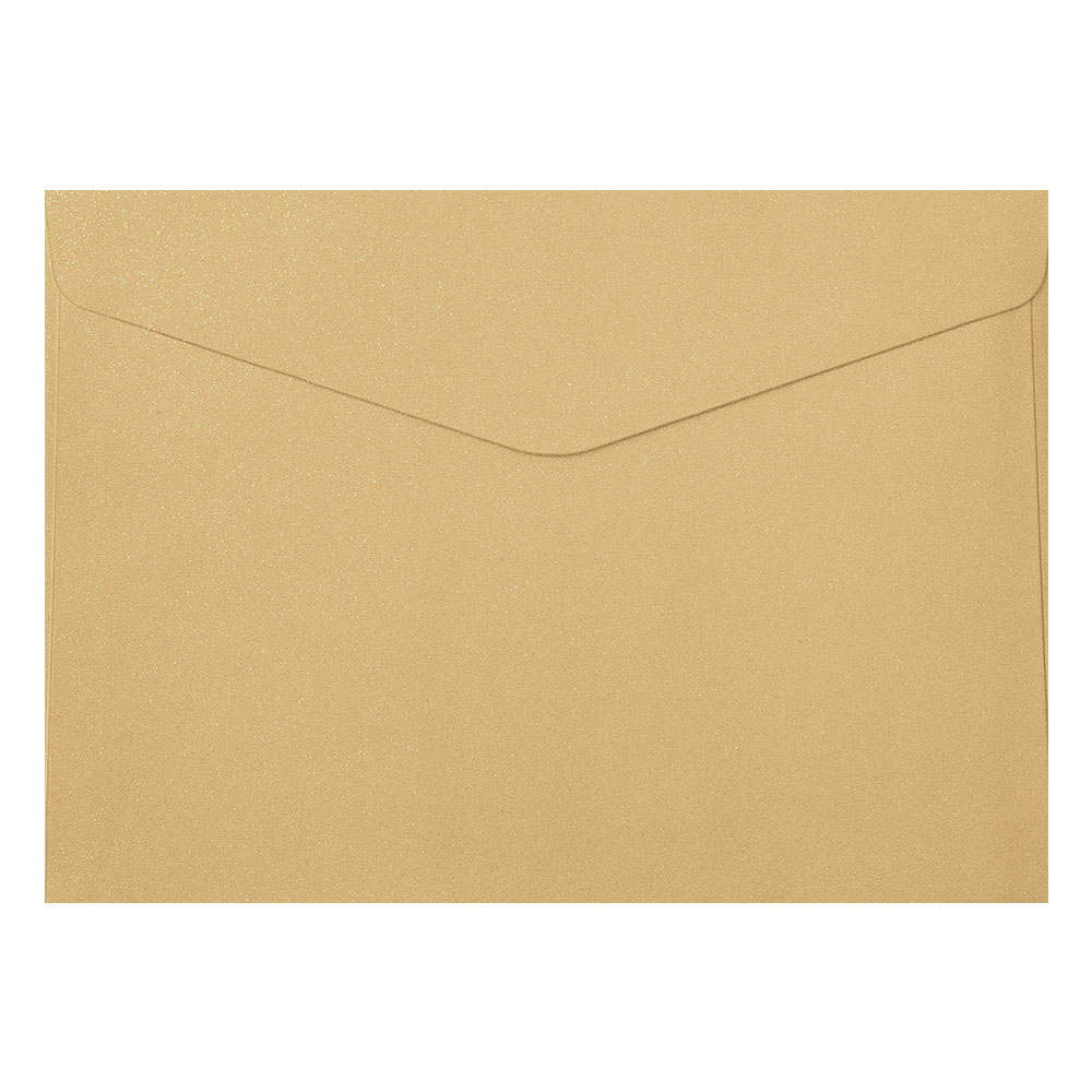 Плик C5 150гр перленo злато 10бр