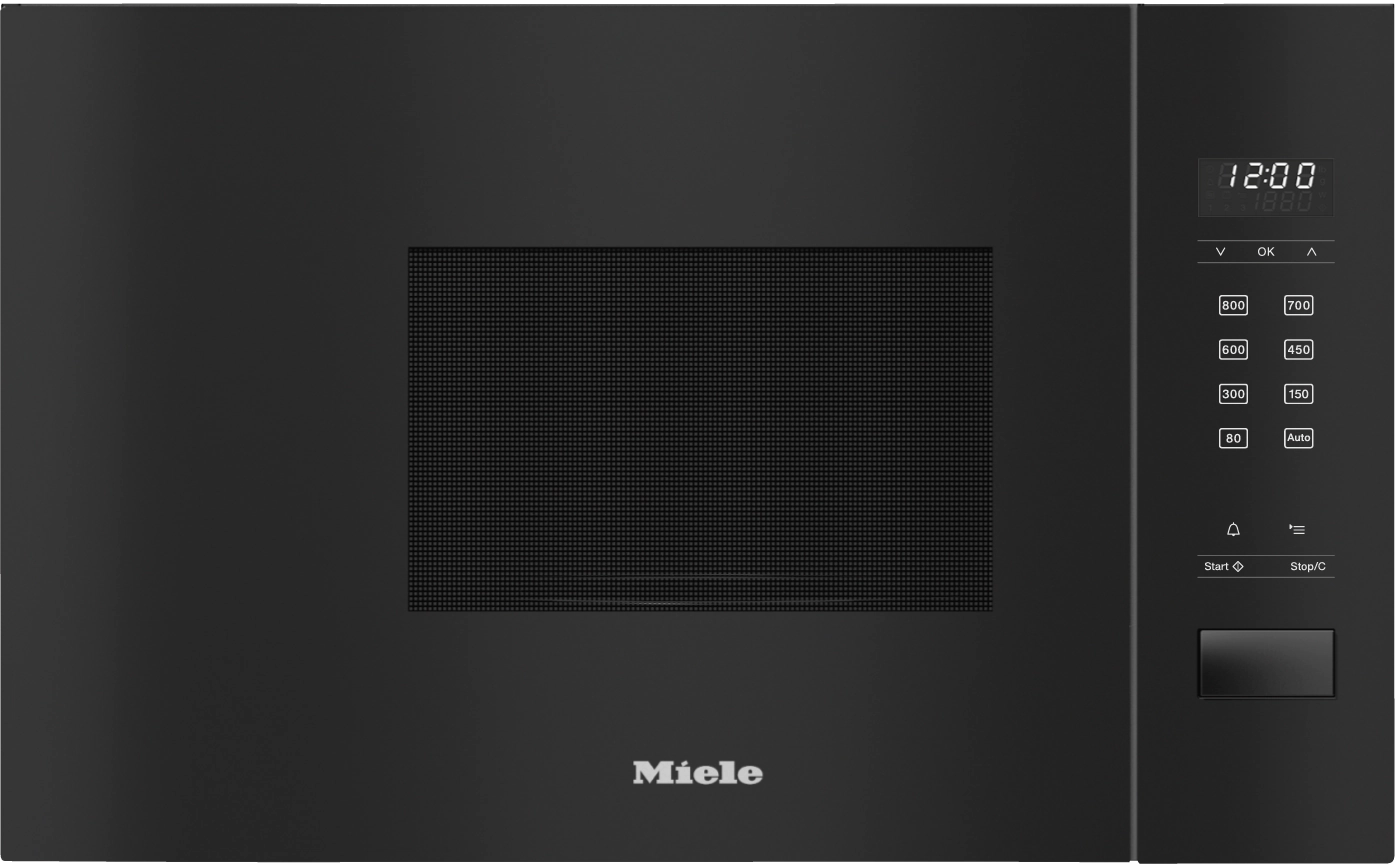 Вградена микровълнова фурна MIELE M 2230 Black , 17 , Сензорно