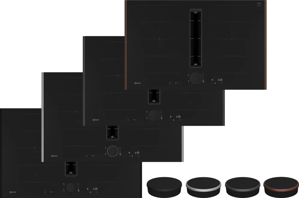 Вграден керамичен плот NEFF V68YYX4C0 (80см) Flex design , B , Индукционен