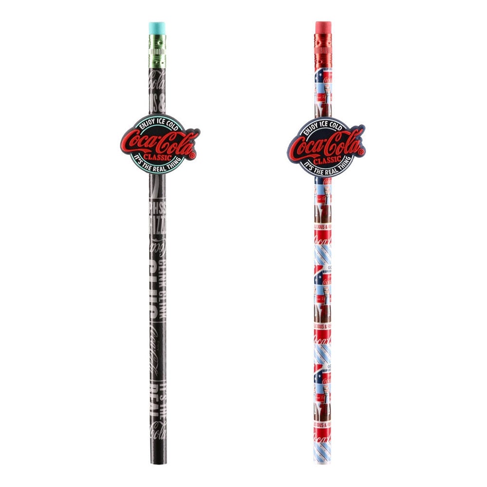 Молив Best Buy Classy Pin, Coca Cola, HB, с гума, асорти, 1 брой
