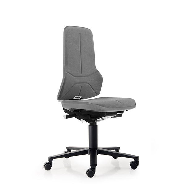Ергономичен офис стол Bimos Neon 9573, Synchronous механизъм, до 120 kg, сив