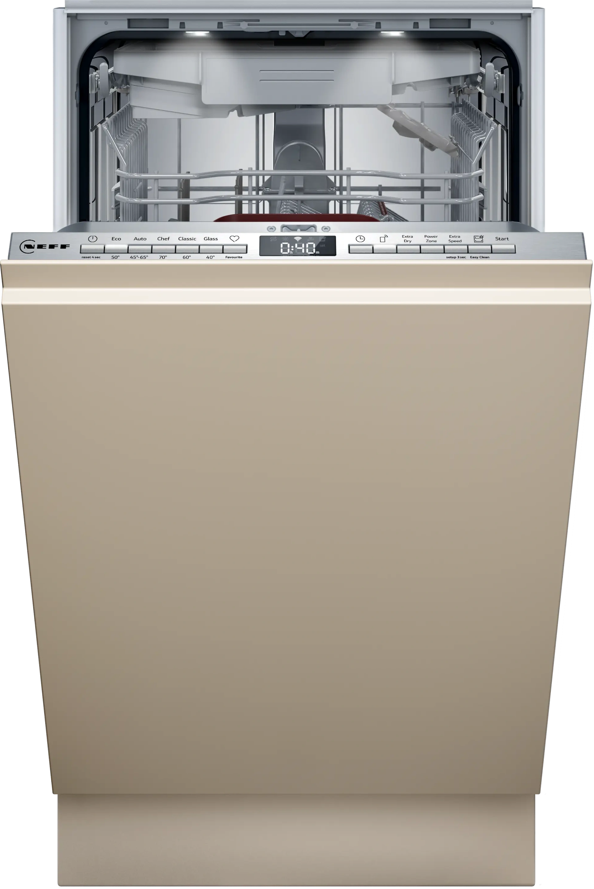 Съдомиялна машина за вграждане NEFF S855EMX34E , 10 комплекта, B