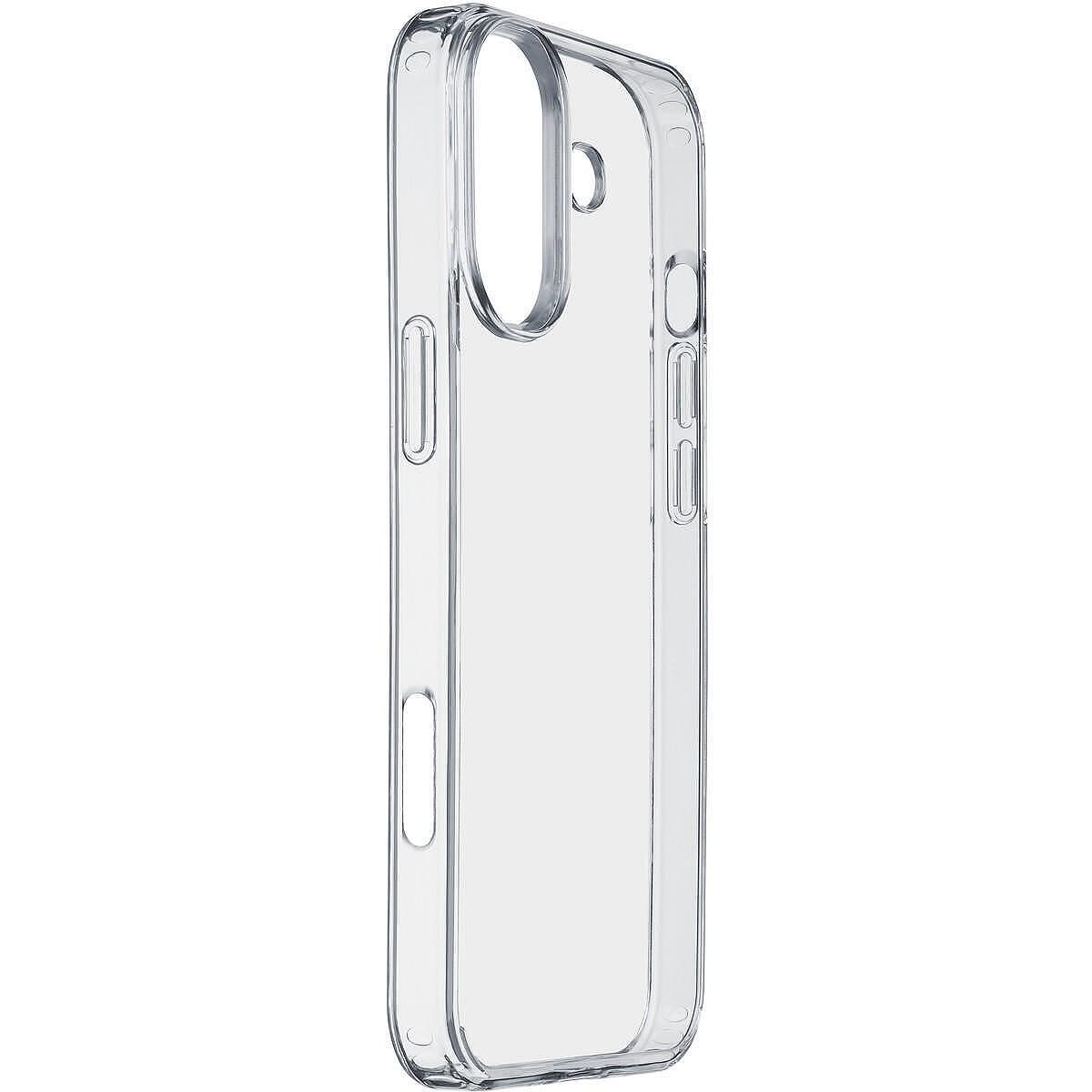Калъф Cellularline Clear Strong iPhone 16 ПРОЗРАЧЕН ТВЪРД