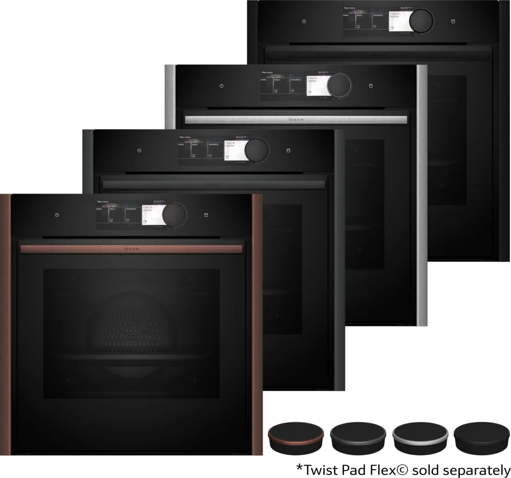 Фурна за вграждане NEFF B69VY7MY0 Flex design , 71 , А+ , Пиролиза , Сензорно