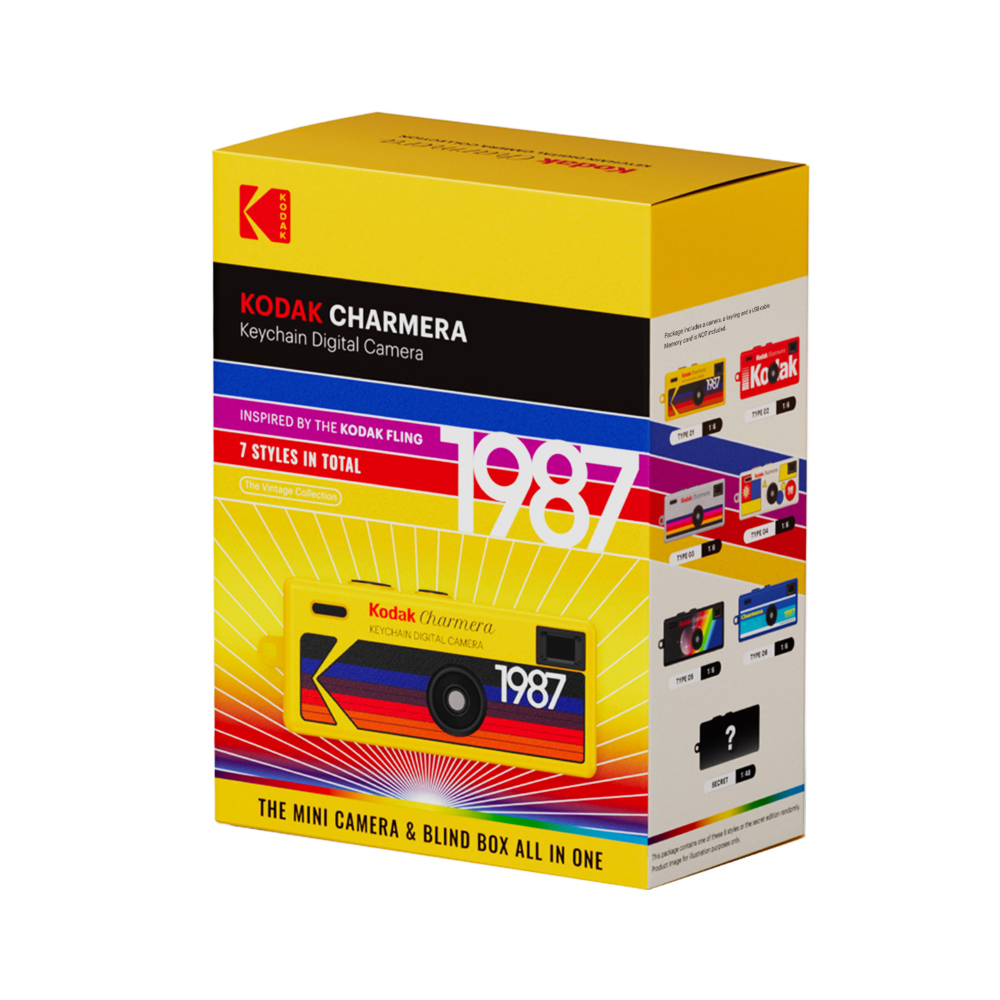 Фотоапарат ключодържател KODAK CHARMERA Keychain Digital Camera Blind Box Single Box (1PC)